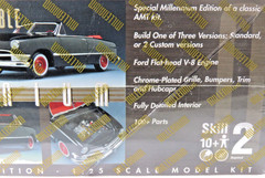 AMT 1939/40 Ford Coupe & 1950 Ford Convertible 1:25 Model Kits NIB Film Sealed