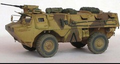 1/72 VAB 4 x4 Armored Amphibious Vehicle Military Heller 79898 Plastic Model kit