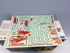 Monogram1 1990 #12 Allison’s Miller Beer Buick NASCAR Sealed Inside Model Kit