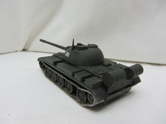ROCO MINITANKS DBGM #163 East German Army T-54 Tank NVA 1/87 HO #322