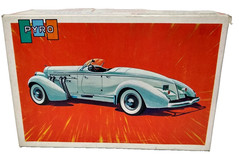 Pyro Supercharged Auburn Speedster 1/25 Model C501-200 USA1967 Complete PLS READ