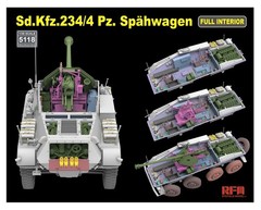 RYEFIELD 5118+2078 1/35 Spahwagen Full Interior And Weighted Wheels Type AB