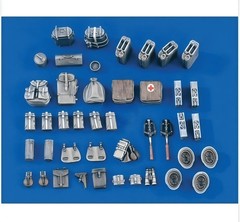 1/35 Resin Model Kit Gk, Vehicle Loading Package Stacking Accessory Model, Un…