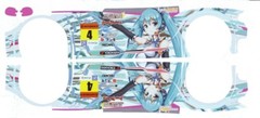 #4 GOOD SMILES Anime BMW Z4 1/24th – 1/25th Scale Decals