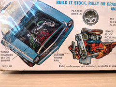 L@@K! **RARE **FACTORY-SEALED **ORIGINAL VINTAGE MPC 1975 PINTO KIT *SUPER C@@L!