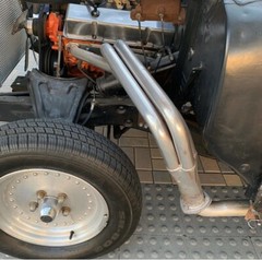 1:25 Gasser Headers For Small Block Chevy Tri-Five(55-57)
