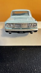 AMT 1/25 1964 FORD FAIRLANE LT. BLUE PROMO/FRICTION MODEL CAR