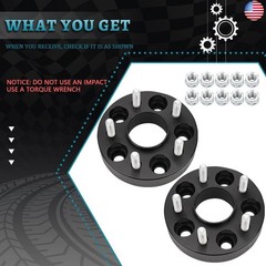 IRONTEK 1.25″ Wheel Spacers 5×4.25in Forged Spacers with 63.4mm Hub Bore