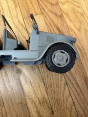 WW#2 GERMAN COMMAND CAR HORCH Kfz.15 Plastic Toy, LENGTH 9.5″ INCHES Collectible