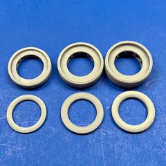 Artillery Wheels w/ Vintage Firestone Tires 1/25 1/24 – SOLD IN PAIRS