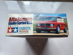 Tamiya 1/24 Alfa Romeo Giulia Sprint GTA Sports Car Series No.188 Display model