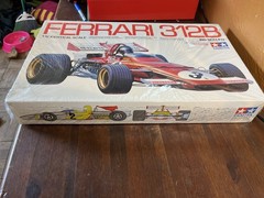 Tamiya 1/12 Big Scale Series 7 Ferrari 312B Formula One Model Kit 12 Sealed