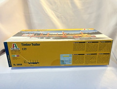 ITALERI TIMBER TRAILER 22.5″ Long model kit NEW in FACTORY SEALED BOX