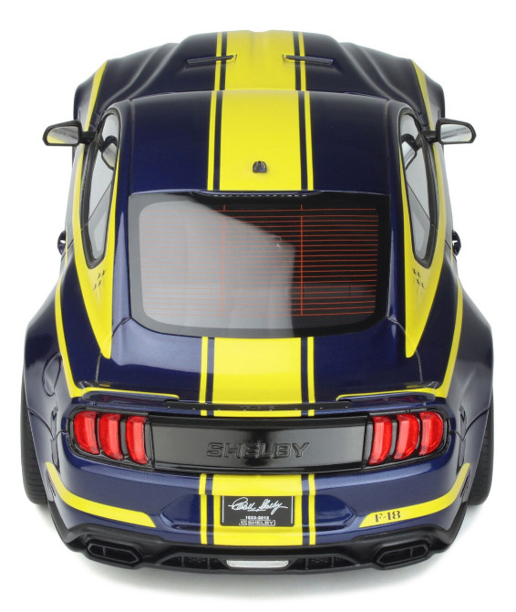 Mustang Ford Shelby1 18Race Car1966Custom Built1967Model1969GT12Carousel Blue24