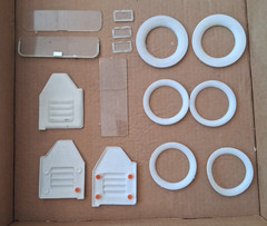 Orange Krate Hot Rod Kit Lindberg 1977 Big 1/8 Scale *JUNKYARD PARTS SALE*