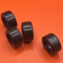 1969 Torino Cobra AMT Goodyear Blue Streak Slicks Tire Set Model Part 1:25 New 7