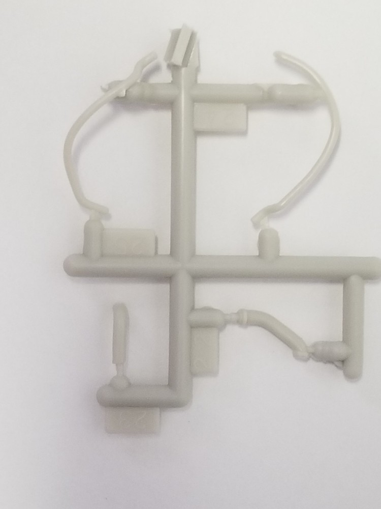 1958 Edsel Pacer RADIATOR HOSES & HEATER HOSES from AMT 1:25 Model Kit 58