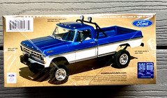 MOEBIUS MODELS 1/25 1971 FORD F-250 CUSTOM 4X4 PICKUP TRUCK MODEL KIT # 2567 F/S