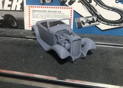 3D Resin Body Print in 1/32 scale of a 1932 Ford Cabriolet Hot Rod