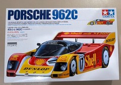 Tamiya Porsche 962C 1:24 Plastic Unassembled Model Kit 24233