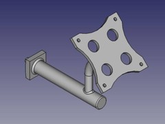 6 off, 3D Print Resin, Drag Race Model Car Parachute Parts, Various Scales