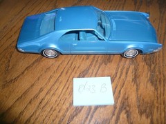 VINTAGE 1967 OLDSMOBILE TORONADO DEALER PROMO CAR 8/23 B LT BLUE/AQUA