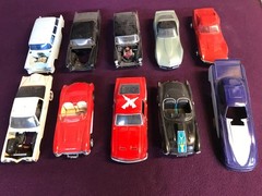 JUNKYARD LOT 1:24/1:25 MODEL KIT FORD CHEVY GM 55 CHEVY 10pcs parts LOOK