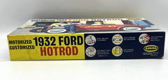 RARE VTG 1960 Aurora Motorized 1932 Ford Hotrod Model Kit Working Motor & Lights