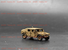 3D Printed 1/144 American Hummer armored vehicle Finished Model