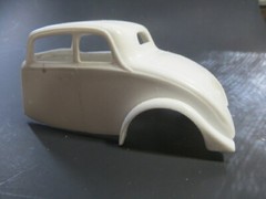 33′ Willys Stock Roof Coupe 1/25 Resin Body From Fremont Racing Specialties