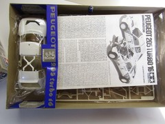 Tamiya 1:24 Scale Peugeot 205 Turbo 16 Works Rally Car model kit # 24054*1600