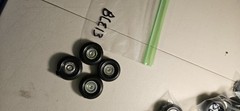 MODEL CAR DODGE PLYMOUTH MOPAR RALLEY WHEELS AND TIRES BLE13