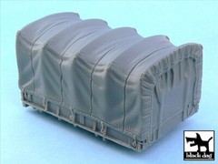 Black Dog 1/48 Cargo Bay Canvas Cover Conversion US 2½Ton Truck (Tamiya) T48050