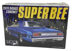 1970 Dodge Coronet Super Bee Car Plastic Model Kit 1:25 Skill 2 MPC NEW