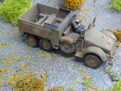 1/72 Unbranded / Roco Minitanks compatible WWII German Krupp Truck Lot#9380B©