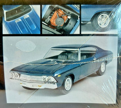 AMT CHEVROLET 1969 Chevelle 2in1 RESTO RODS model kit NEW in FACTORY SEALED BOX