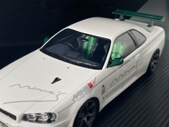 Kusaka Engineering/MAKE UP Co, Ltd. 1/18 SCALE Mine’s SKYLINE BNR34 GT-R Stock 2