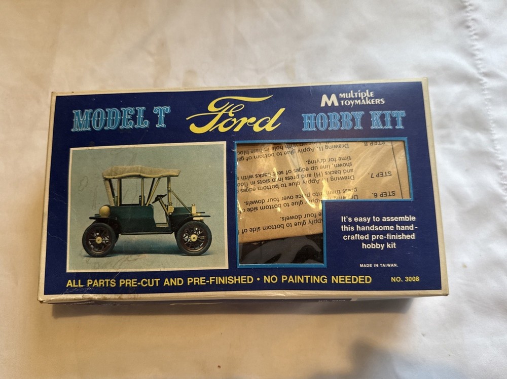 Model T Ford Model Kit Hobby Kit USA 1974