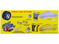 SKILL 2 MODEL KIT 1939 FORD TUDER SEDAN “STREET ROD” 1/25 SCALE BY AMT AMT1434