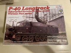 1/35 Panzer Shop P-40 Long Track Radar Super Detailed Resin Kit