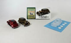 New! SMC-GG-1076 1934 Buick Roadmaster Sedan 4 Door HO-1/87 Scale Clear Resin