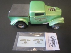 Steinberg , Hayes & Riley 33 Willys Pickup AA/GS 1/25 Decal from Fremont Racing