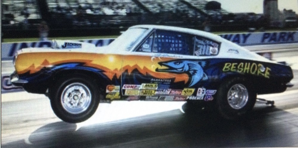 DECALS- Dr. Rich Beshore’s Super Stock Hemi Shootout ‘Cuda, Decal skill required