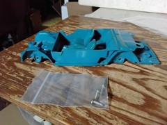 1969 Impala SS PROMO Parts , chassis & interior tub,screws chevrolet Model Car