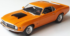 FORD Mustang Race Car Custom Classic18Boss GT 1:24Built Model12Carousel Org1969