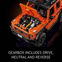 Technic Mercedes-Benz G 500 Professional Line Model Car Kits – Building