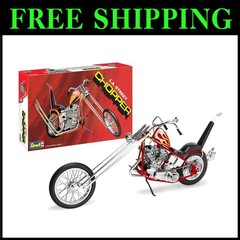 Classic California Chopper 1:8 Scale Motorcycle Model Kit for Adults – Revell=*-