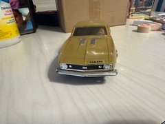 Processed Plastics Chevrolet Camaro SS 396 Tan 9 Inches