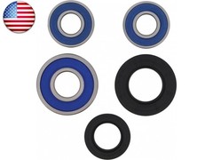 All Balls Racing Wheel Bearing Kit Rear Compatible with/Replacement for Suzuki
