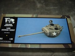 Verlinden Productions Resin Accessories 1/35 scale 76mm Sherman Turret 1/35